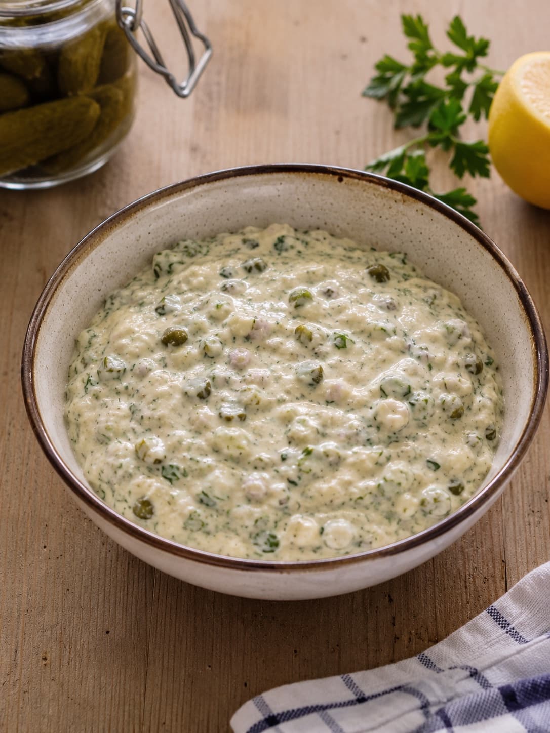 Sauce tartare grand classique au beurre noisette